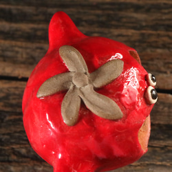 トマト　歯シリーズ　ララポルタ限定数販売　陶器　インテリア　置物　オブジェ　（１個） 5枚目の画像