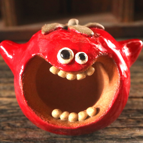 トマト 歯シリーズ ララポルタ限定数販売 陶器 インテリア 置物