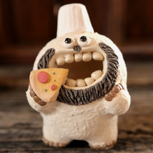 シェフ 歯シリーズ ララポルタ限定数販売 陶器 インテリア 置物