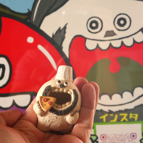 シェフ 歯シリーズ ララポルタ限定数販売 陶器 インテリア 置物