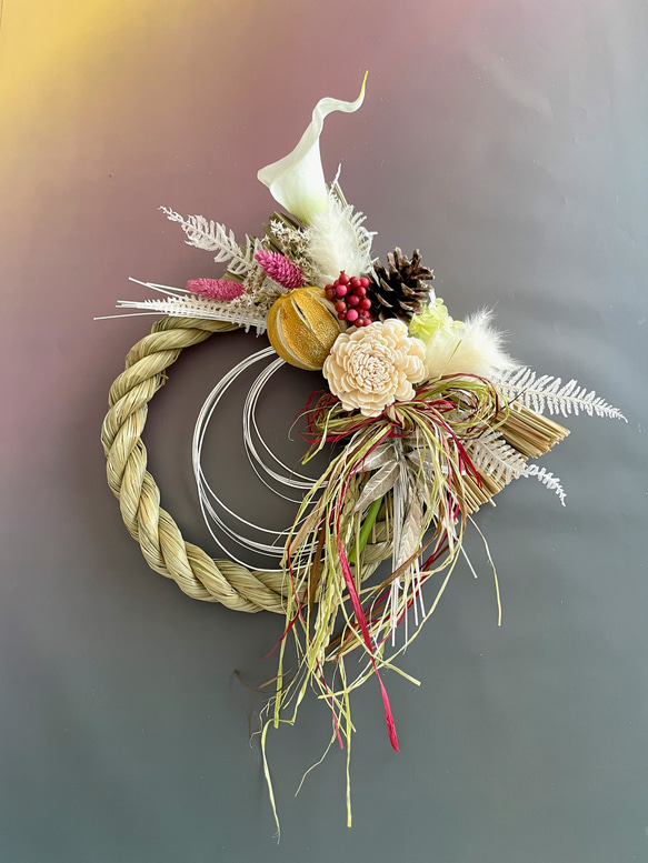 お正月早割＊ナチュラルなドライフラワーで祝う新年のお正月