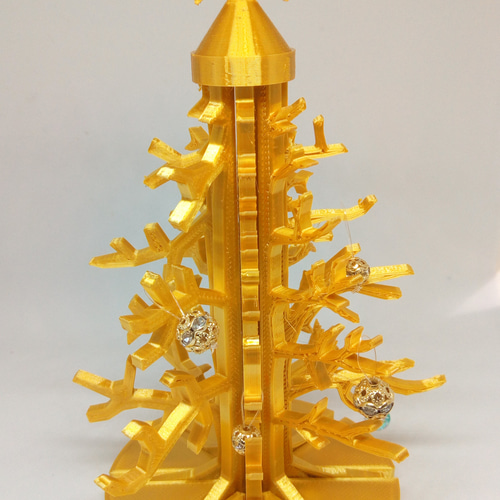 ツリーゴールド（クリスマスツリー、ジュエリースタンド、アクセサリー
