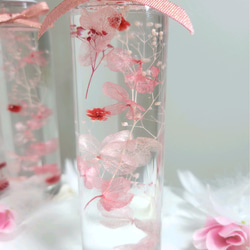 桜のハーバリウム(プレゼント用ラッピングあり) 2枚目の画像