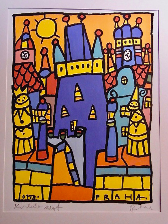 OTTA 手書きイラスト　ポスター　絵　アート OTTA 手書きイラスト ポスター 絵 アート OTTA 手書きイラスト