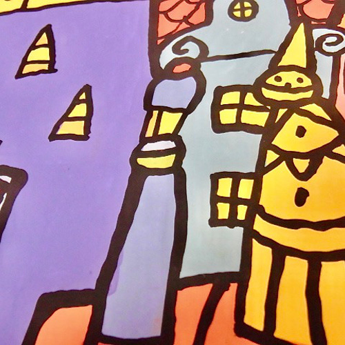 OTTA 手書きイラストポスター絵アート