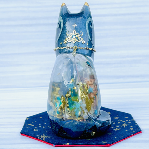 シャ・エスポワール 深青 長毛猫オルゴアート(カイヤナイト