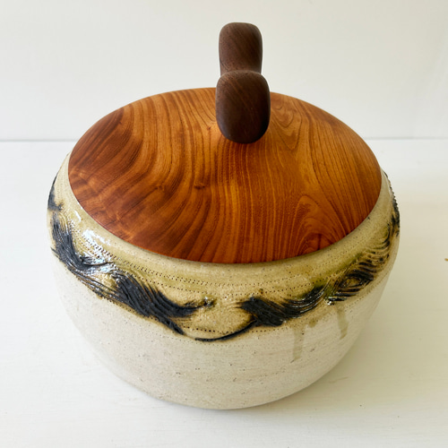 壺 平形 櫛紋平壺 お椀・ボウル・鉢 FUTAMONO-YA 通販 16696094｜Creema(クリーマ)