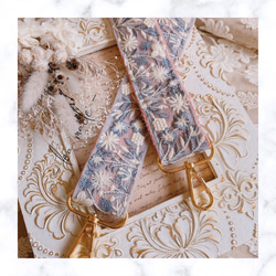 インド刺繍リボンが可愛すぎる♡ ショルダーストラップ スマホストラップ スマホショルダー 2枚目の画像