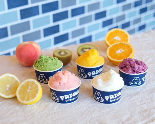 gelatopique アイスクリーム　上下SET♡ 送料込》ジェラート 8個セット PRIGELA 五島列島 専門店 アイス
