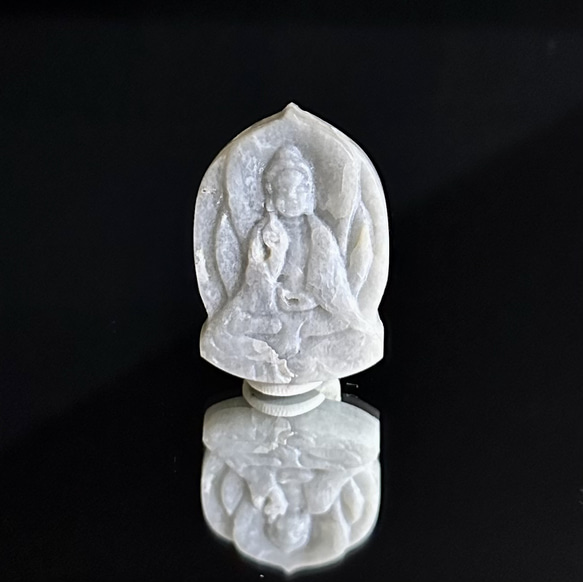 南無文殊师利菩薩 糸魚川青翡翠 ネックレス・ペンダント ケンちゃんの 