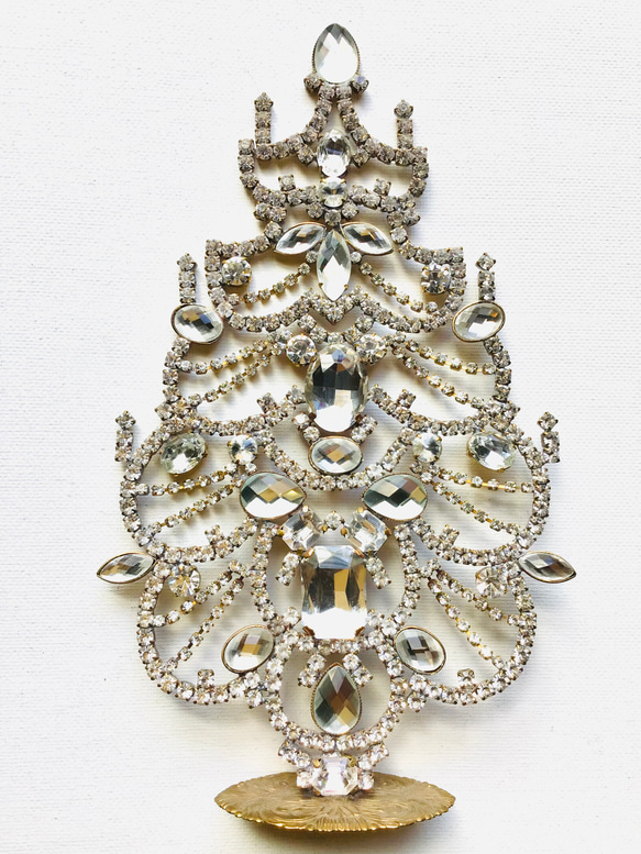 チェコガラス ビンテージ クリスマスツリー ヴィンテージ チェコ