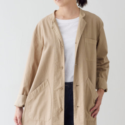 <お値下げ> MAVUNO 継ぎ接ぎのアトリエコート BEIGE アトリエコート / atelier coat ベージュ コート SUNNY LOCATION