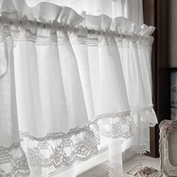 (^-^)プロフ読んでください　カーテン　2枚　カフェカーテン　2枚 プロフ読んでください カーテン 2枚 カフェカーテン 2枚 楽天