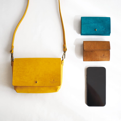 ショルダーバッグ handmade bag 楽天市場】ショルダーバッグ レディース 斜めがけ 亜麻製 ヌメ革