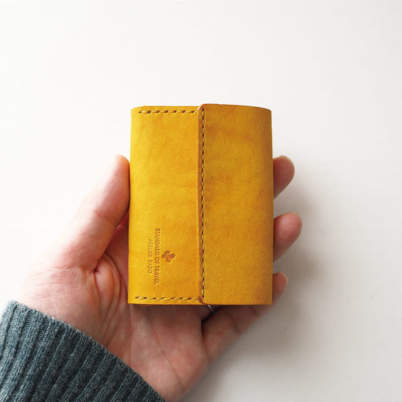 新品　DRESSTERIOR イエロー 長財布 　札入れ ハリア小物　箱付き RuriHari ミニ財布 レディース 二つ折り 三つ折り財布 本革