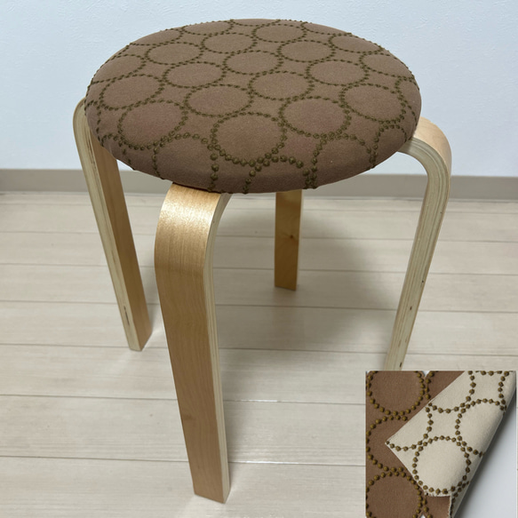 ミナペルホネン dop タンバリン 丸スツール 【キャメル】スタッキング 椅子 ミナペルホネン dop タンバリン 丸 スツール 【キャメル】 椅子