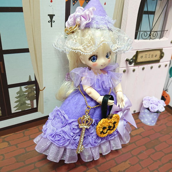 オビツ11☆ハロウィンパーティープリンセスドレス 3枚目の画像