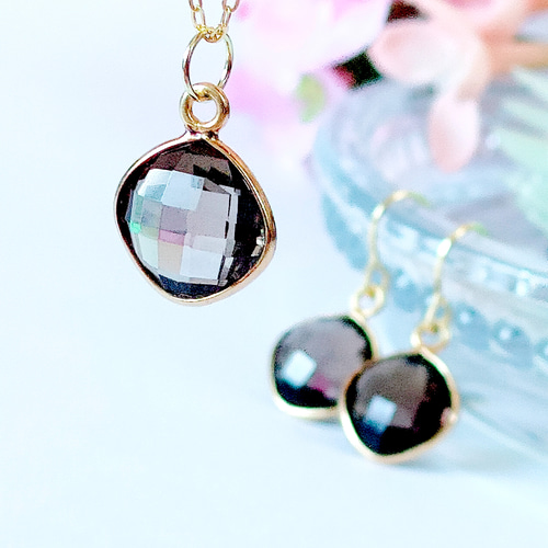 スモーキークォーツ♡カクカクハート♡No.2276 スモーキークォーツ♡カクカクハート♡No.2276 スモーキークォーツ