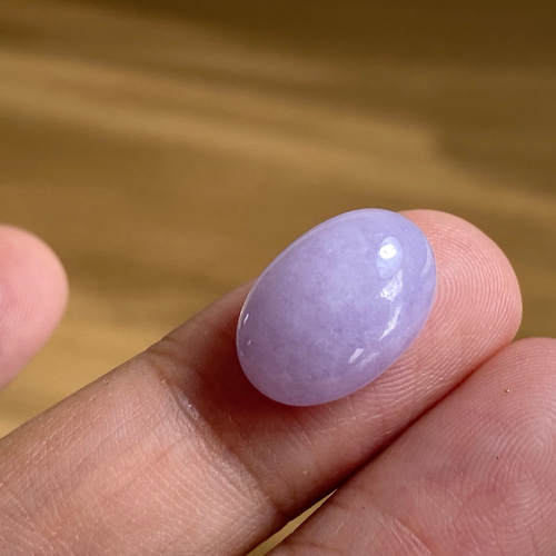 R23-147 大粒 ピンクラベンダー ミャンマー産 天然 A貨 楕円