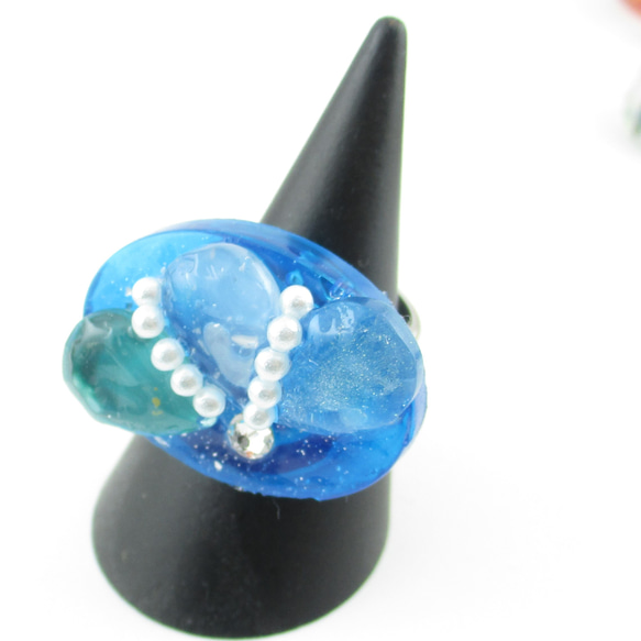 ジェシーは、我が道クォーツだけれど、気付けばいつも隣にいます♪(創作リング)SR872 1枚目の画像