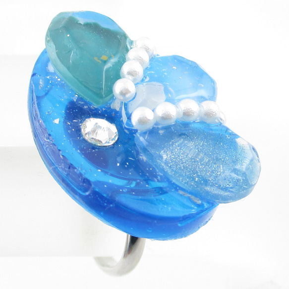 ジェシーは、我が道クォーツだけれど、気付けばいつも隣にいます♪(創作リング)SR872 2枚目の画像