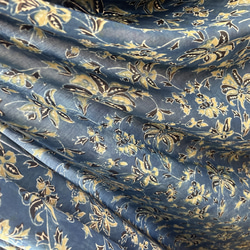 50cm単位　インド天然染めブロックプリント　アジュラクプリント　木版更紗　コットン　AJ110 2枚目の画像