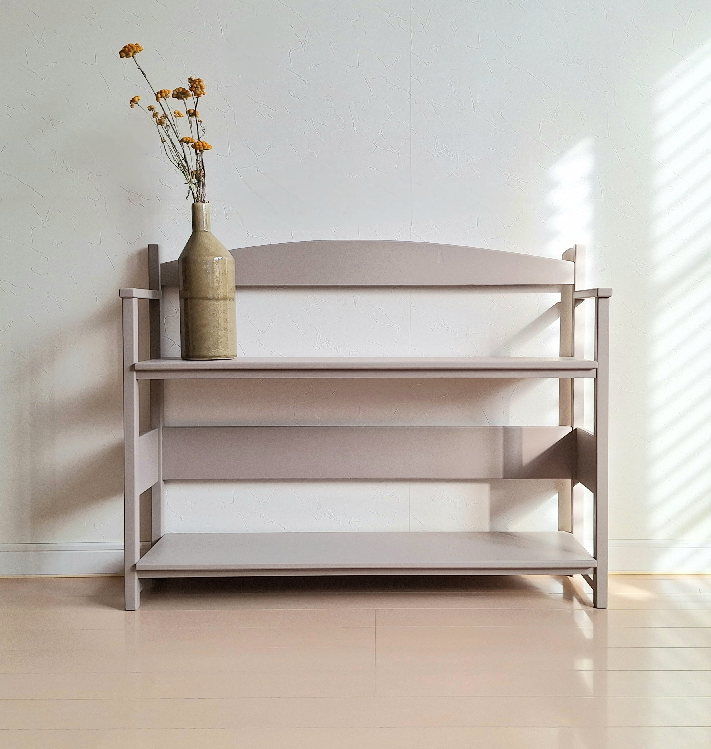 【受注製作】[W75cm] 全7色 飾り棚  ぬいぐるみ用 2段ベンチ 大きいサイズ