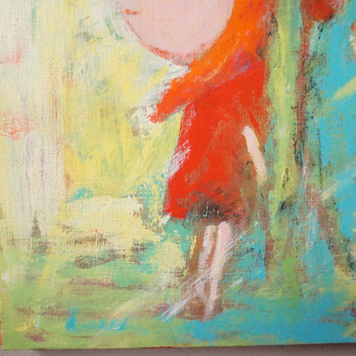 Hello Goodbye】＃原画＃ヒーリングアート＃キャンバス＃癒し