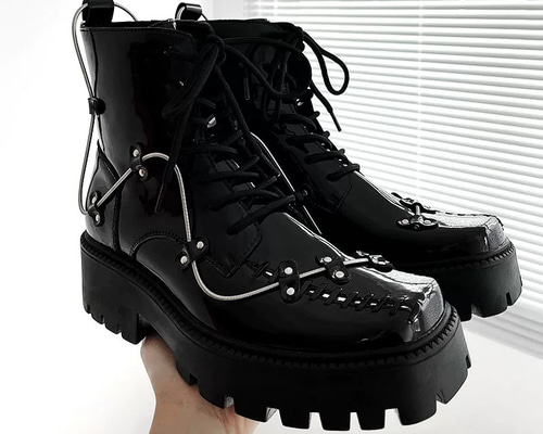 送料無料 K2 MARKET ブーツ ブラック 26cm (箱付) 送料無料 K2