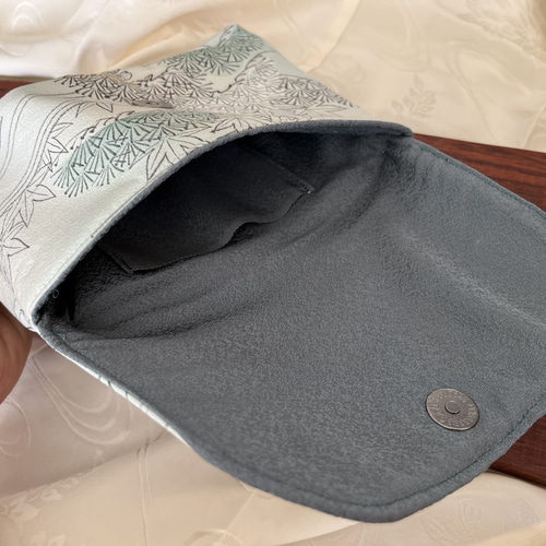 三味線バチ入れ ポーチ 着物生地】 ポーチ Ru 通販 16699799｜Creema