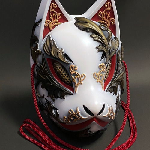 狐面Gothic Ver.（White） その他ファッション 朧 通販 16699822