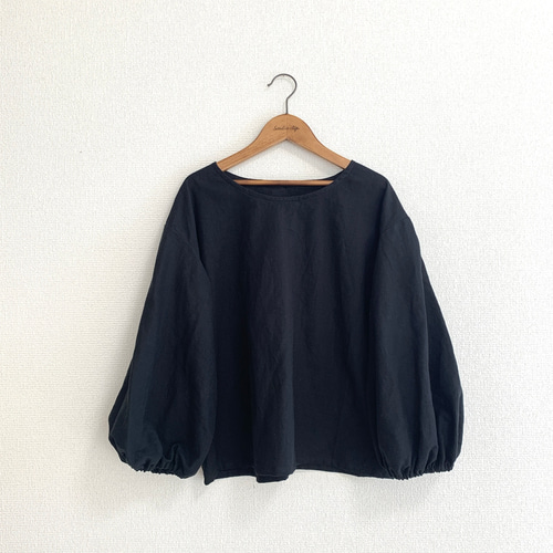 ☆お取り置きリネン長袖袖ゴムブラウス 適当な価格 ☆お取り置きリネン長袖袖ゴムブラウス トップス