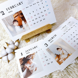 A4 開始月が選べる　オリジナル　カレンダー【J マット紙】2024年カレンダー　表紙付き 壁掛け 写真入り  写真 8枚目の画像