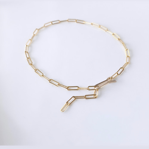 14kgf Taste お好きな位置で留められる チェーン ブレスレット