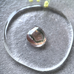 【受注制作】小粒　バイカラートルマリン　silver ring（e） 3枚目の画像