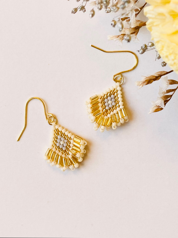 Preek プリーク イウエンマトフ フリンジ ピアス（片耳用）美品 Preek プリーク イウエンマトフ フリンジ ピアス（片耳用）美品