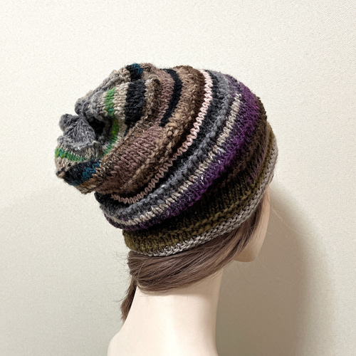 ニット帽C68 ニット帽・ビーニー gujy8you 通販 16700222｜Creema