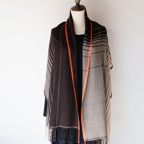 ⚫︎NADIA BOYER VIDAL ハンドメイド カシミヤ シルク大判