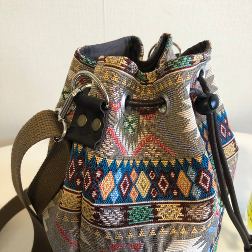 ショルダーバッグ オルテガ柄ゴブラン ショルダーバッグ tumugi 通販  