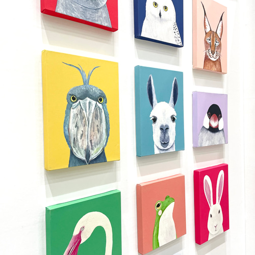 アートパネル【カエル】インテリア アート デスク オフィス カフェ