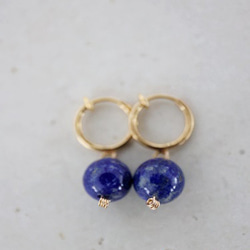 lapis lazuli pierce [kgf5186] 1枚目の画像