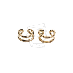 ERG-2519-G【2個入り】ラウンドイヤーカフ/Round Earcuffs Earrings 1枚目の画像