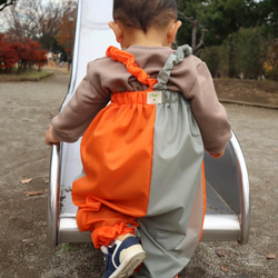 PLAY WEAR  ( orange × grey ) プレイウェア 1枚目の画像