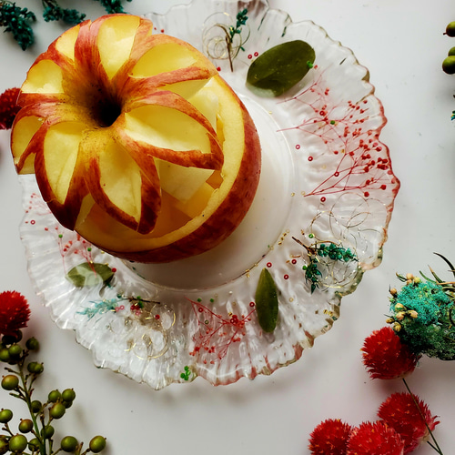 クリスマス】リースのデザート・サラダプレート 中皿 YURAGI 通販