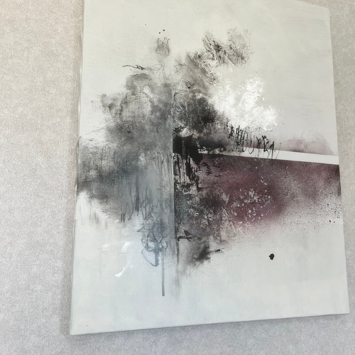 テクスチャーアート　抽象画　ファブリックパネル　黄金比　現代アート テクスチャーアート　抽象画　ファブリックパネル　黄金比　現代アート