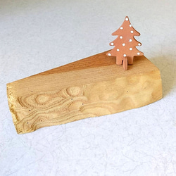 陶の小さなクリスマスツリー【大人色リバーシブル】 5枚目の画像