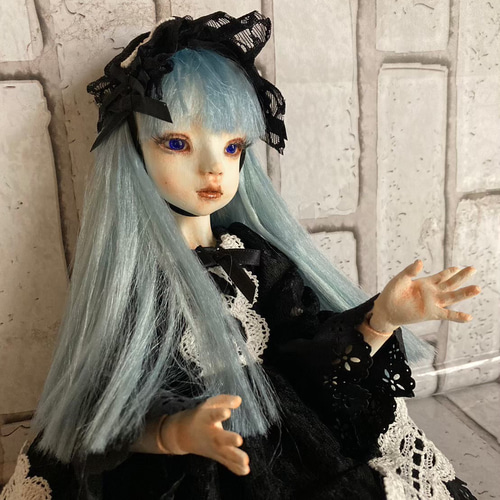球体関節人形 ☆ ブルーサリー ☆ 創作人形 ☆ アート ☆ 粘土 球体関節人形 ☆ ブルーサリー ☆ 創作人形 ☆ アート ☆ 粘土