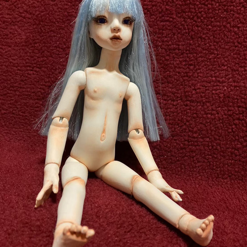 球体関節人形 ☆ ブルーサリー ☆ 創作人形 ☆ アート ☆ 粘土 球体関節人形 ☆ ブルーサリー ☆ 創作人形 ☆ アート ☆ 粘土