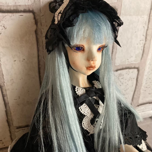 球体関節人形 ☆ ブルーサリー ☆ 創作人形 ☆ アート ☆ 粘土 球体関節人形 ☆ ブルーサリー ☆ 創作人形 ☆ アート ☆ 粘土