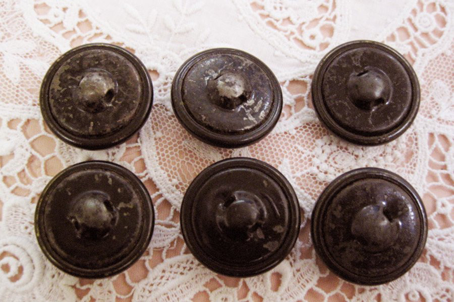 アールデコボタン4pcs（No.B12-257）